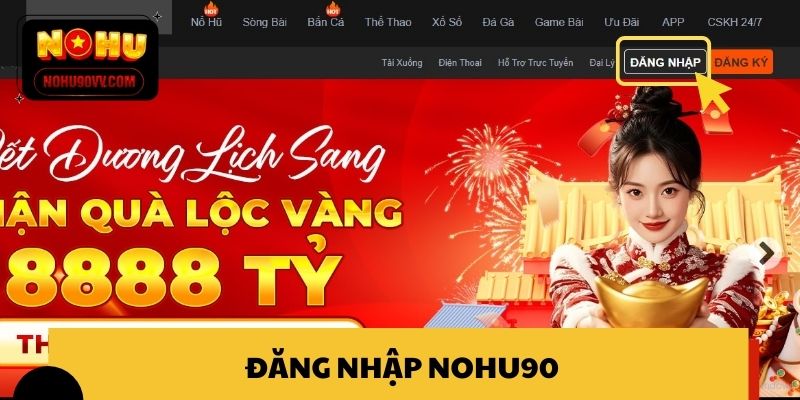 đăng nhập NOHU90